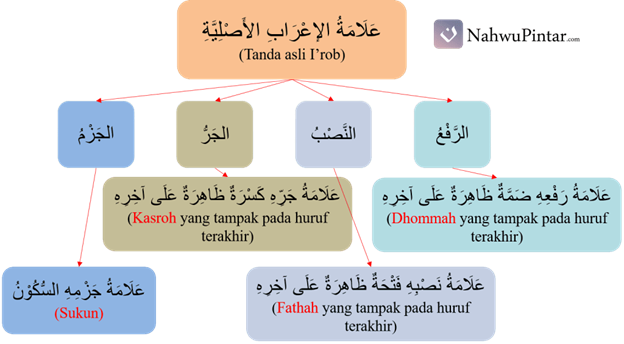 Anwaul I’rob (أَنْوَاعُ الإعْرَابِ) – Macam Keadaan Kata Mu’rob