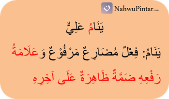 Fi'il Mudhori' Marfu' (رَفْعُ الفِعْلِ المُضَارِعِ) - Kaidah, Tanda Rofa' dan Contoh I'rob